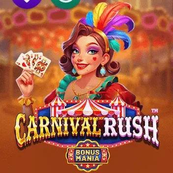Machine à sous Carnival Rush de Betsoft chez EuroDreams